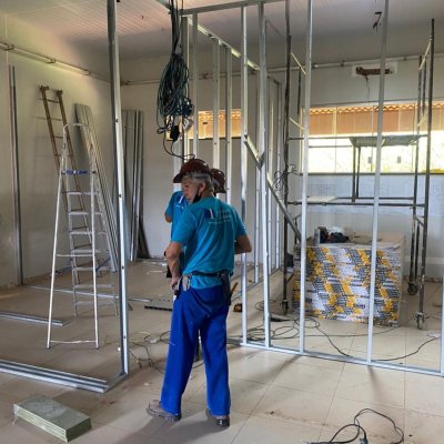 Divisórias Eucatex Estrutura em Aço