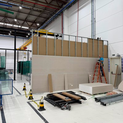 Estruturas para Fixação de Paredes em Drywall