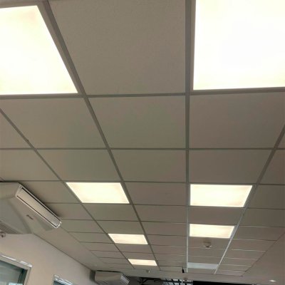 Forro de Isopor com Luminária Embutida