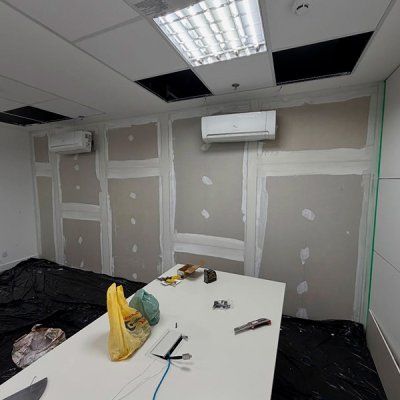 Montagem de Divisória Drywall